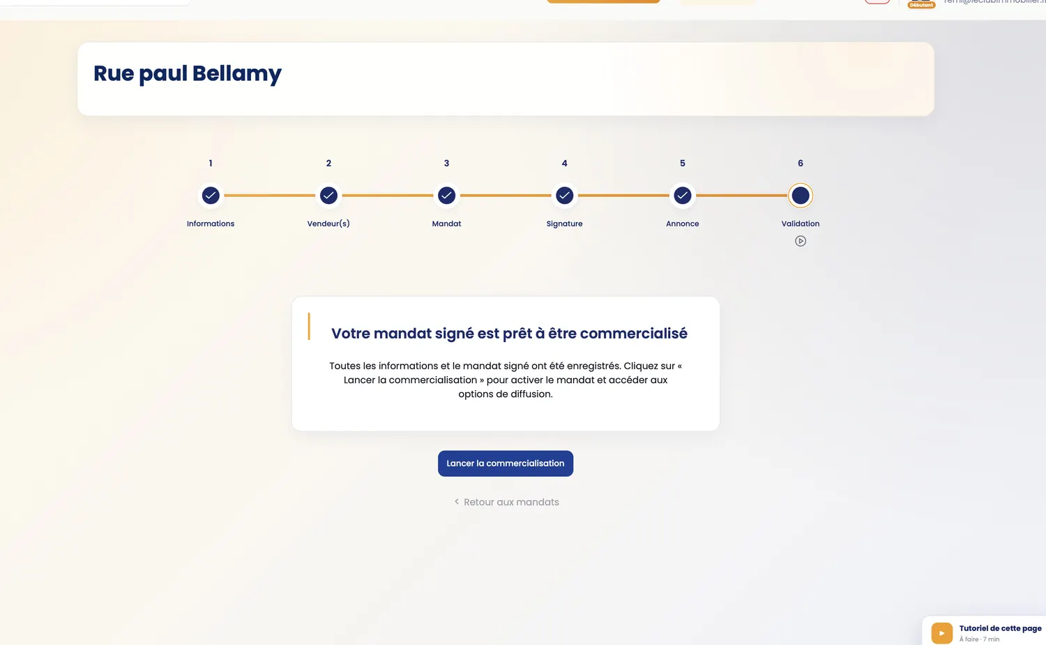 Kairos : le parcours de création et de validation du mandat